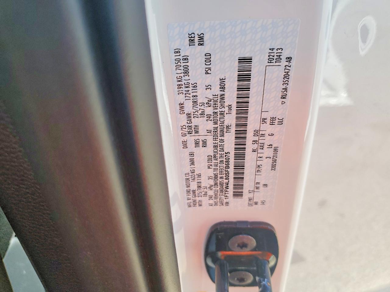 2025 Ford F150 Tremor
