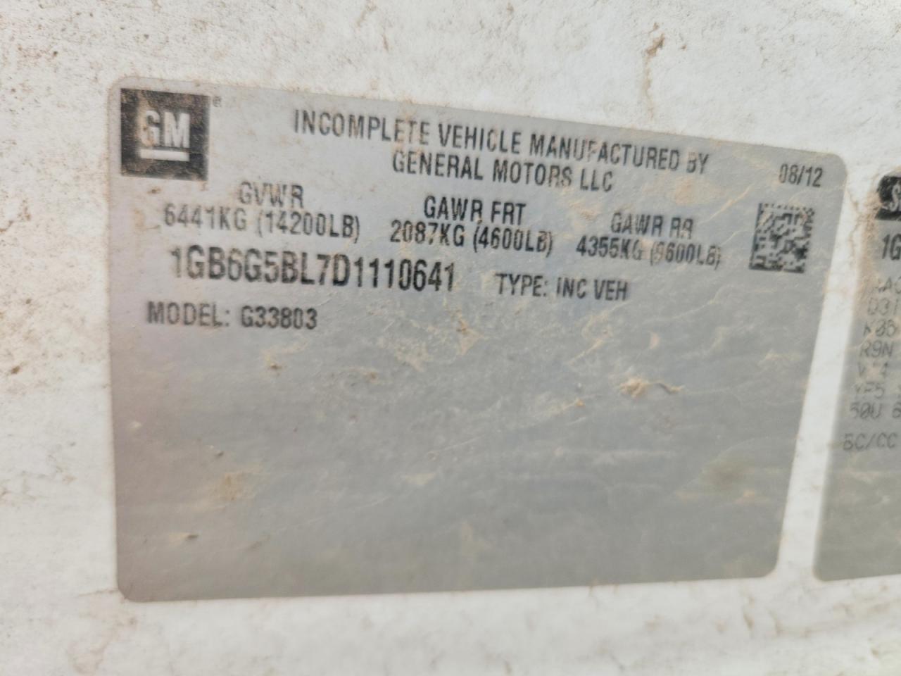 2013 Chevrolet Express G4500