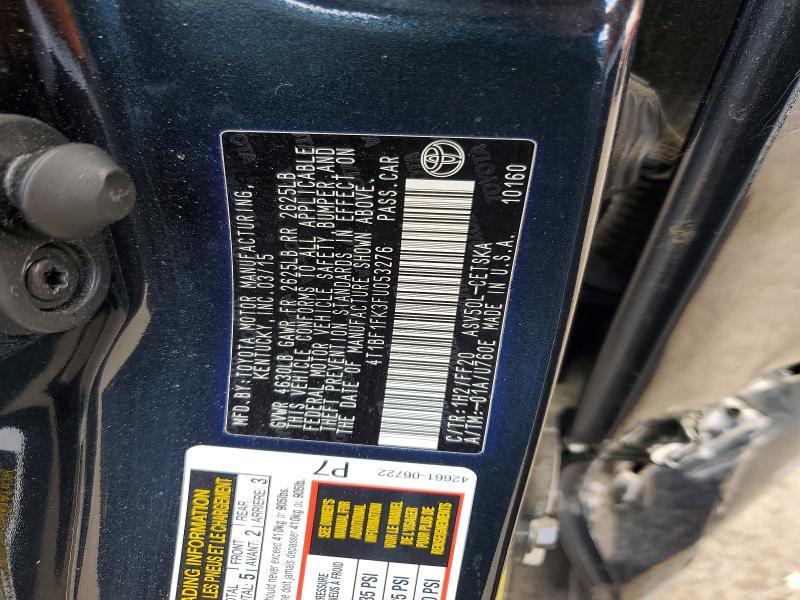 2015 Toyota Camry se