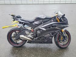 Salvage cars for sale from Copart Arlington, WA: 2007 Yamaha YZFR6 L