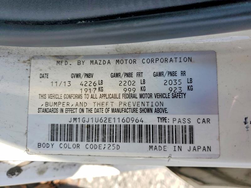 2014 Mazda 6 Sport