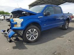 Salvage trucks for sale at Fresno, CA auction: 2017 Ford F150 Supercrew