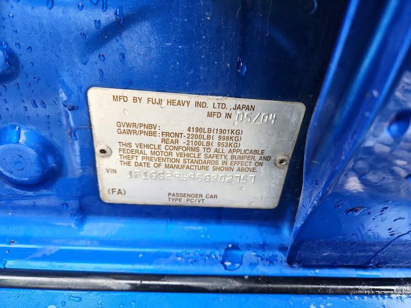 2005 Subaru Impreza wrx