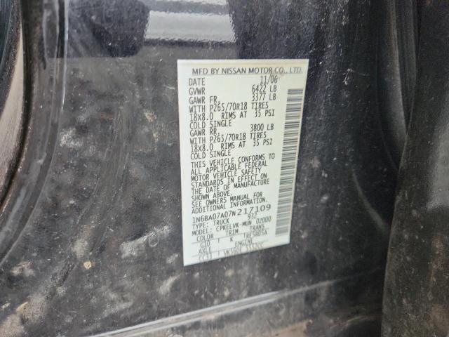 2007 Nissan Titan XE FFV