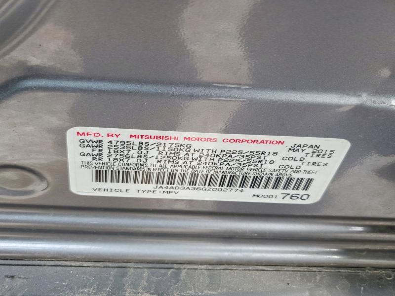 2016 Mitsubishi Outlander se