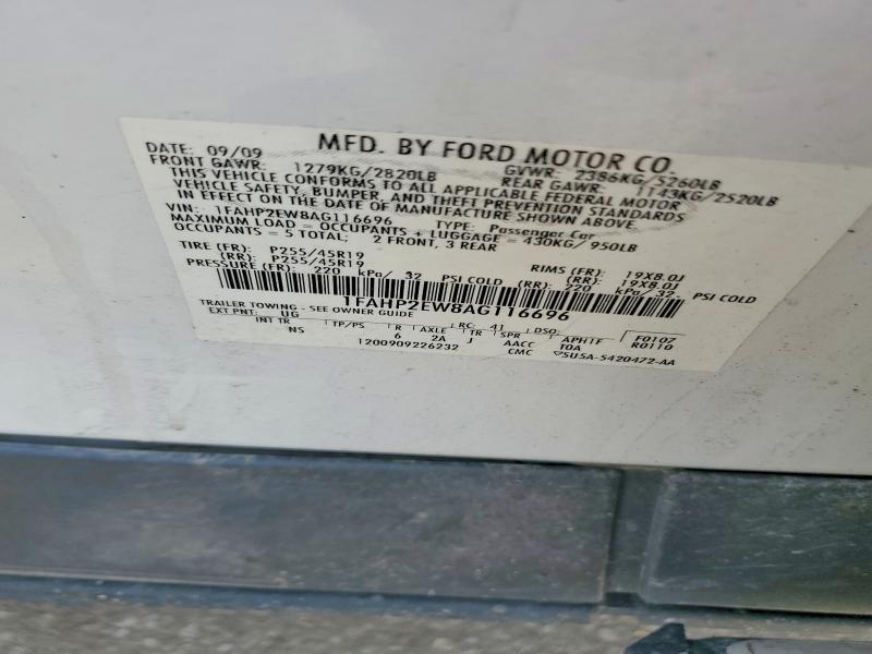 2010 Ford Taurus sel