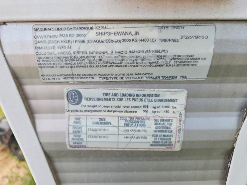 2013 KZ Sportsmen 314