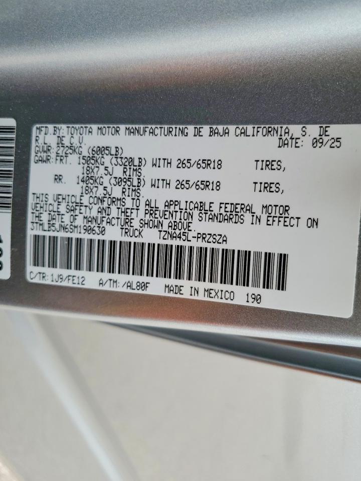 2025 Toyota Tacoma TRD Sport