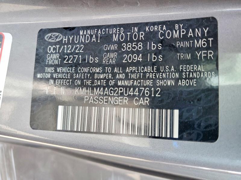 2023 Hyundai Elantra sel