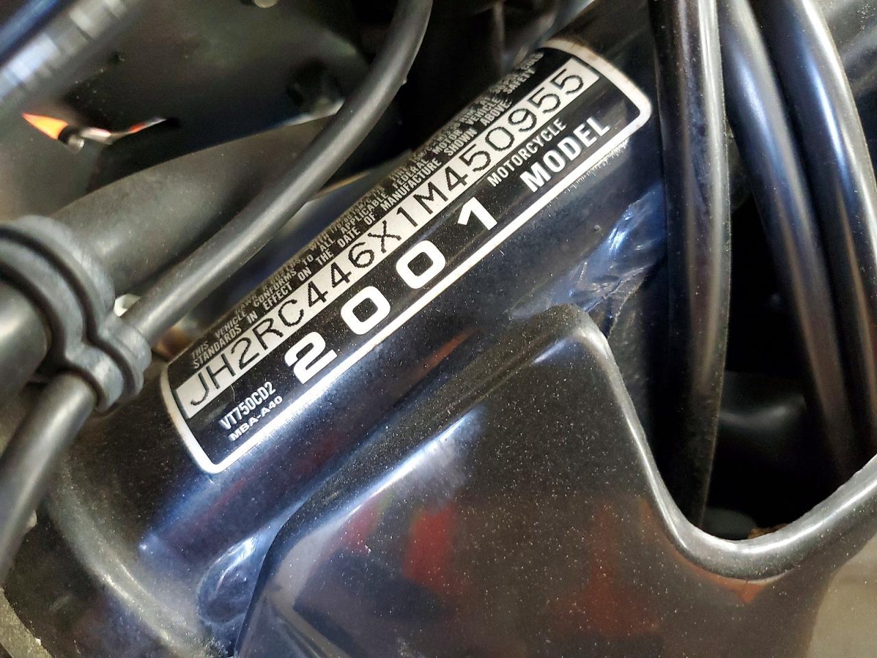 2001 Honda VT750 CD2