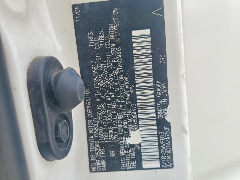 2007 Toyota 4runner Sport Edition