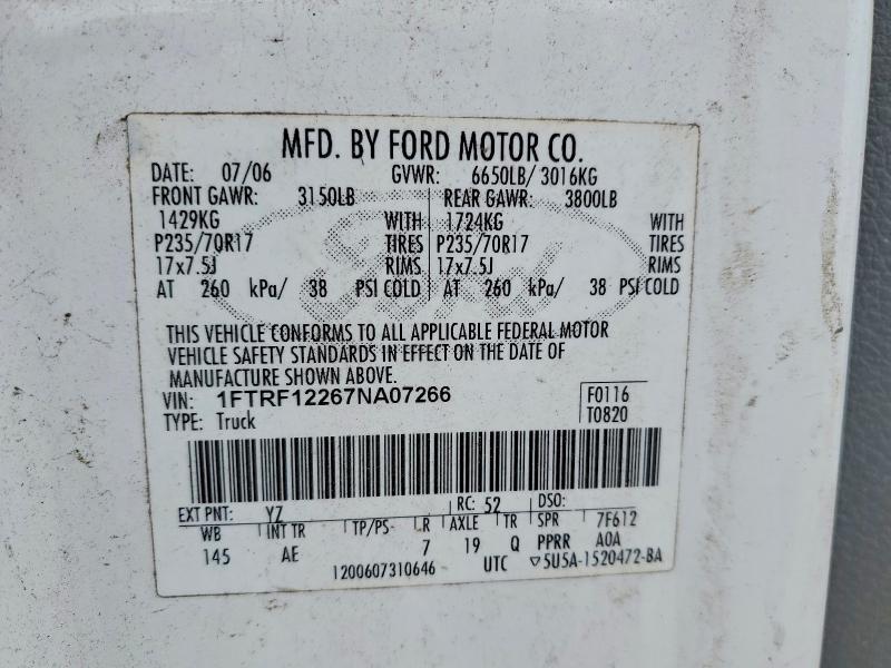 2007 Ford F150