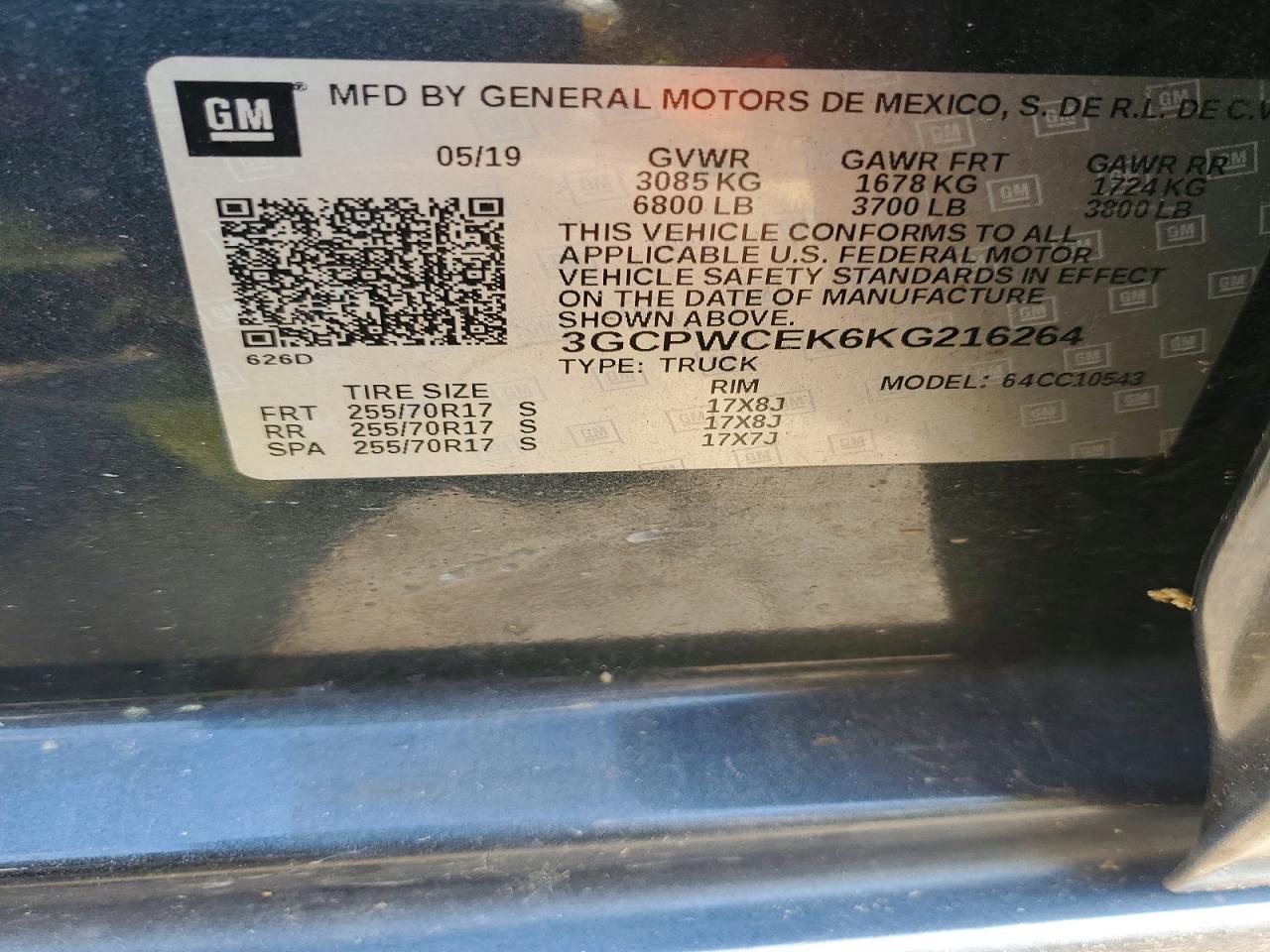 2019 Chevrolet Silverado C1500 LT