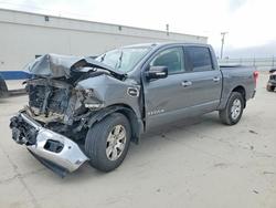 Salvage trucks for sale at Farr West, UT auction: 2017 Nissan Titan SV