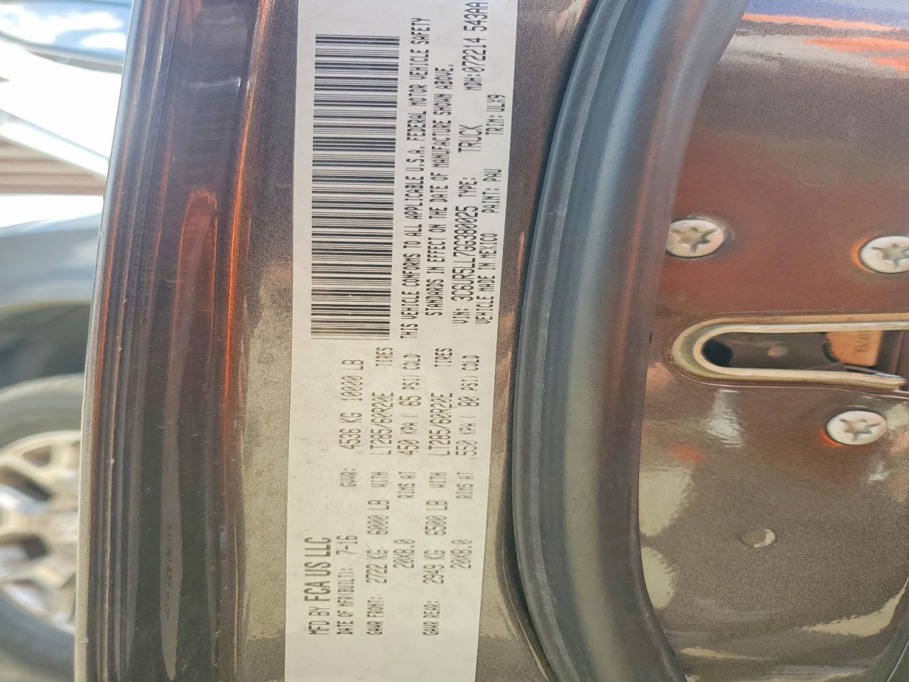 2016 Dodge RAM 2500 Longhorn