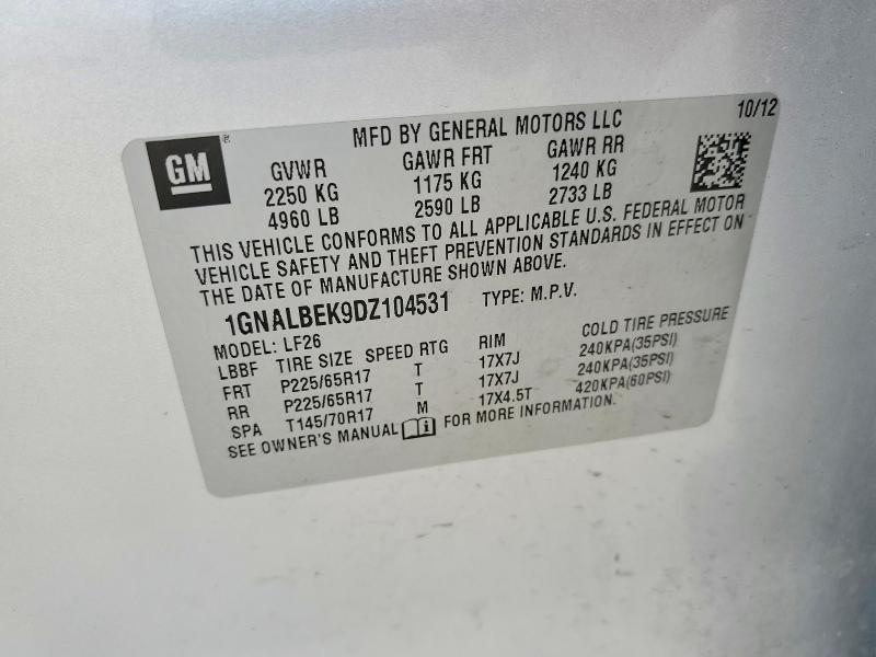 2013 Chevrolet Equinox ls