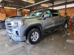 Salvage trucks for sale at Ebensburg, PA auction: 2019 GMC Sierra K1500 SLE
