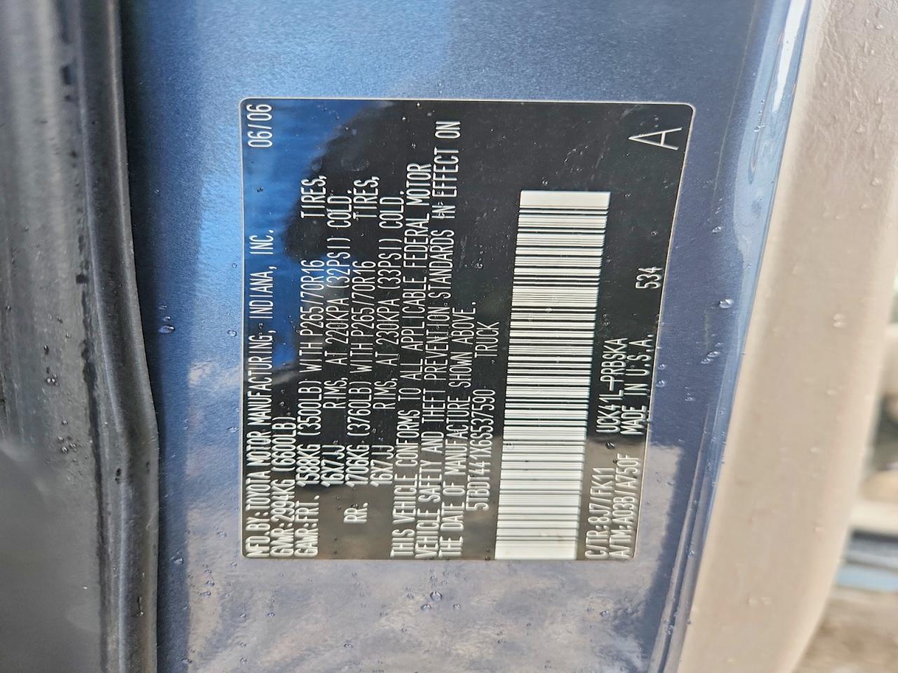 2006 Toyota Tundra SR5