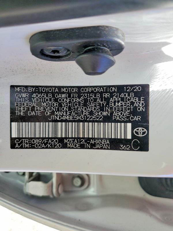 2021 Toyota Corolla Hatchback se