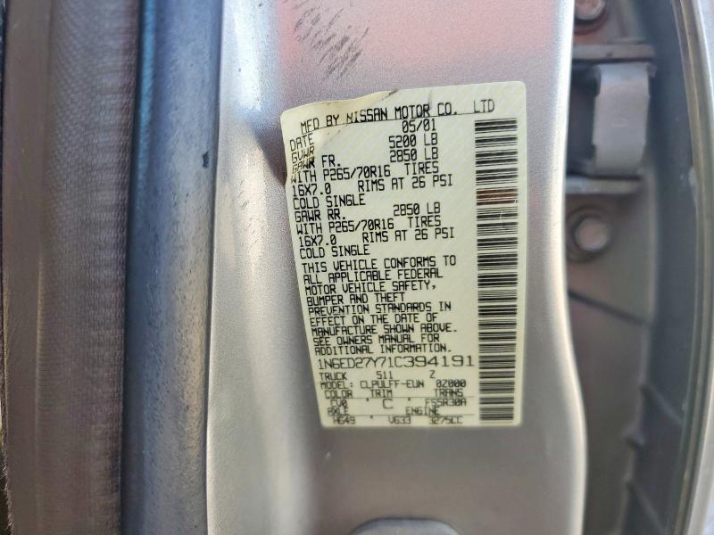 2001 Nissan Frontier XE