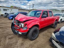 Salvage trucks for sale at New Britain, CT auction: 2001 Toyota Tacoma Double Cab