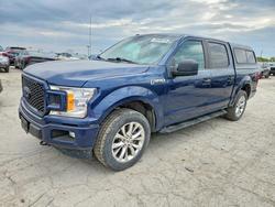 Salvage trucks for sale at Indianapolis, IN auction: 2018 Ford F150 Supercrew