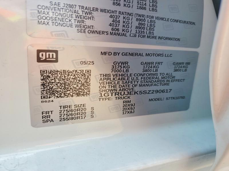 2025 GMC Sierra K1500 ELEVATION-L