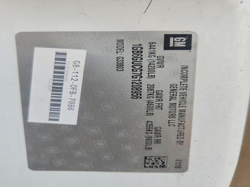 2016 Chevrolet Express G4500