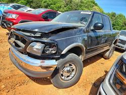 Salvage cars for sale from Copart Austell, GA: 2001 Ford F150 Supercrew