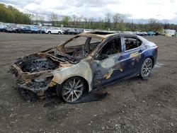 Acura salvage cars for sale: 2015 Acura Tlx Tech