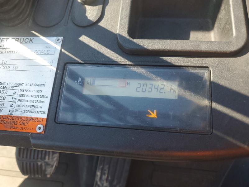 2017 Toyota 8FGCU20 Forklift