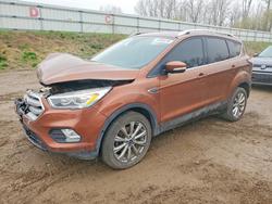 2017 Ford Escape Titanium en venta en Davison, MI