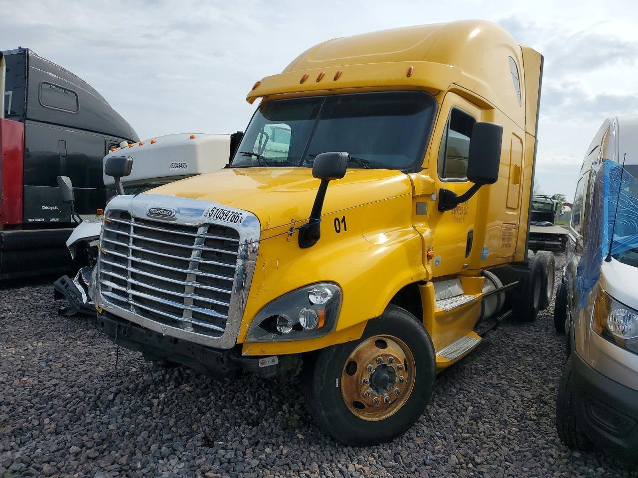2015 Freightliner Cascadia Semi Truck