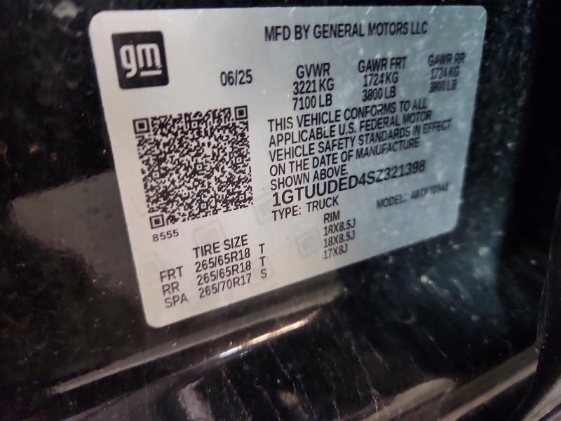 2025 GMC Sierra K1500 SLT