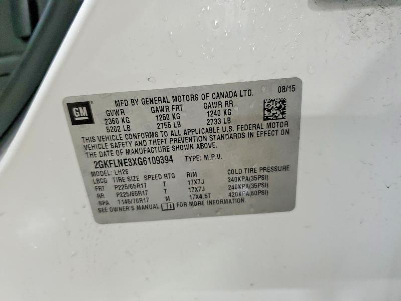 2016 GMC Terrain sle