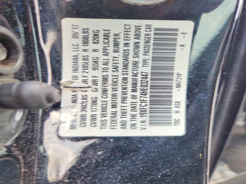 2017 Honda Civic exl