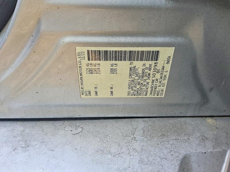 2022 Nissan Maxima 3.5 sv