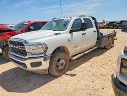 Salvage cars for sale from Copart Andrews, TX: 2022 Dodge RAM 3500 Flatbed Truck