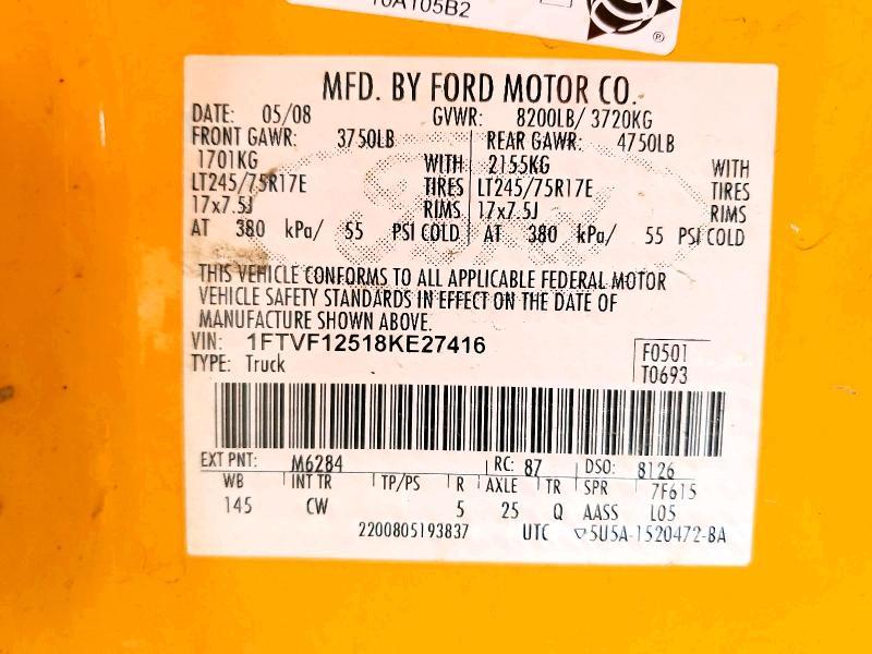 2008 Ford F150