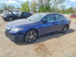 Salvage cars for sale from Copart Baltimore, MD: 2016 Acura Tlx Tech