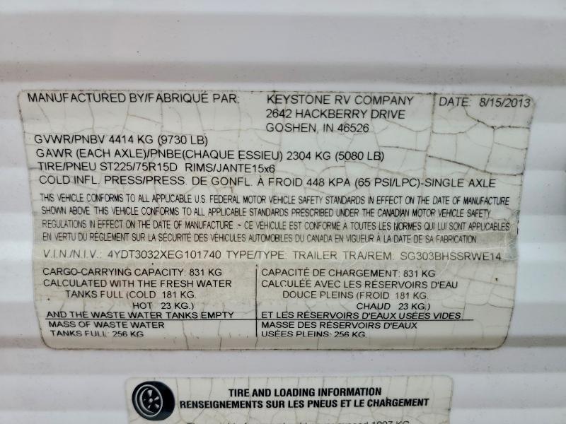 2014 Springdale Recreational Vehicle (RV)