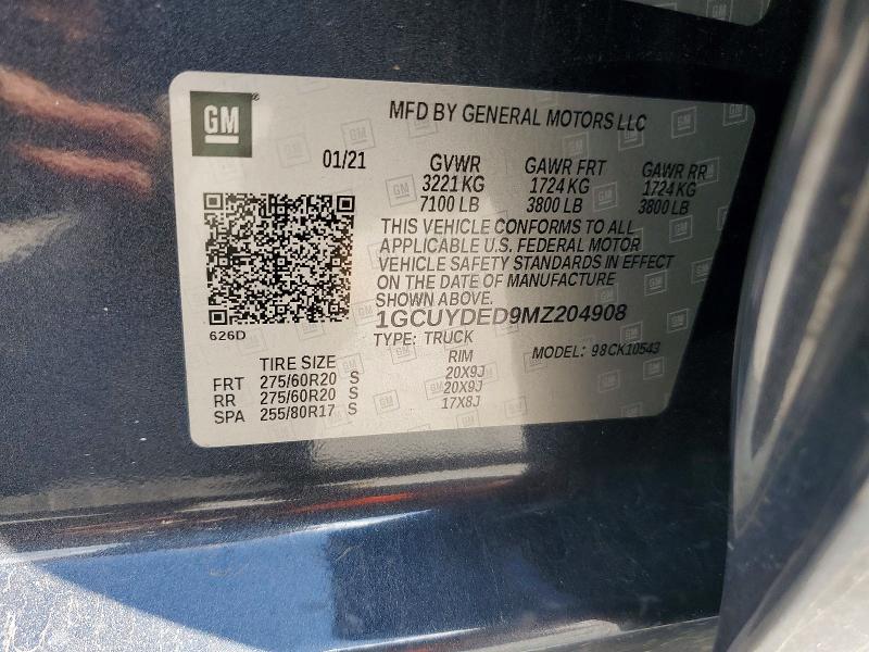 2021 Chevrolet Silverado K1500 LT