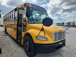 Salvage trucks for sale at Haslet, TX auction: 2011 Thomas SAF-T-LINER C2-School Bus