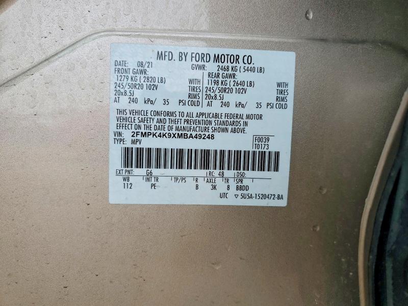 2021 Ford Edge Titanium