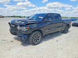 Salvage trucks for sale at New Braunfels, TX auction: 2025 Dodge 1500 Laramie