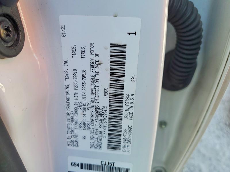 2021 Toyota Tundra Crewmax SR5