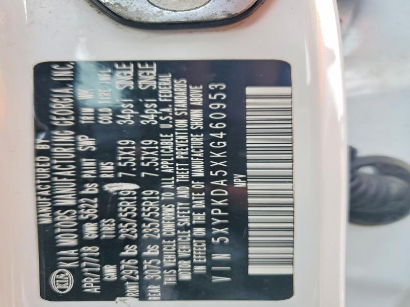 2019 KIA Sorento sx Limited V6