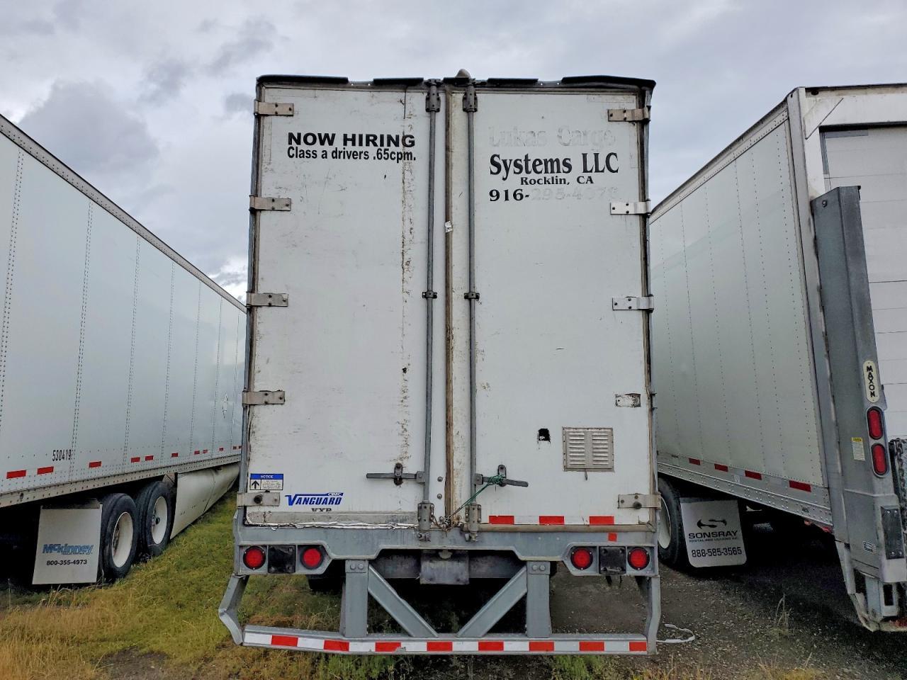 2020 Vanguard VXP 53 DRY Van Trailer