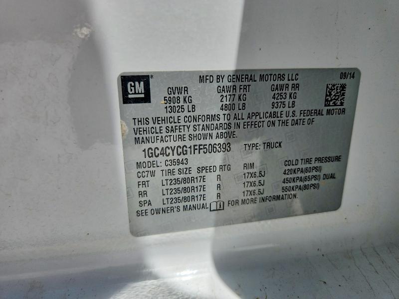 2015 Chevrolet Silverado C3500