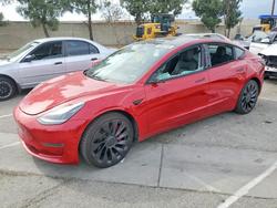 Tesla Model 3 salvage cars for sale: 2022 Tesla Model 3